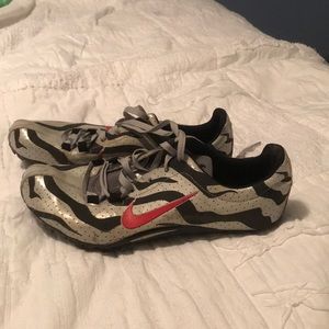 Nike track and field spikes